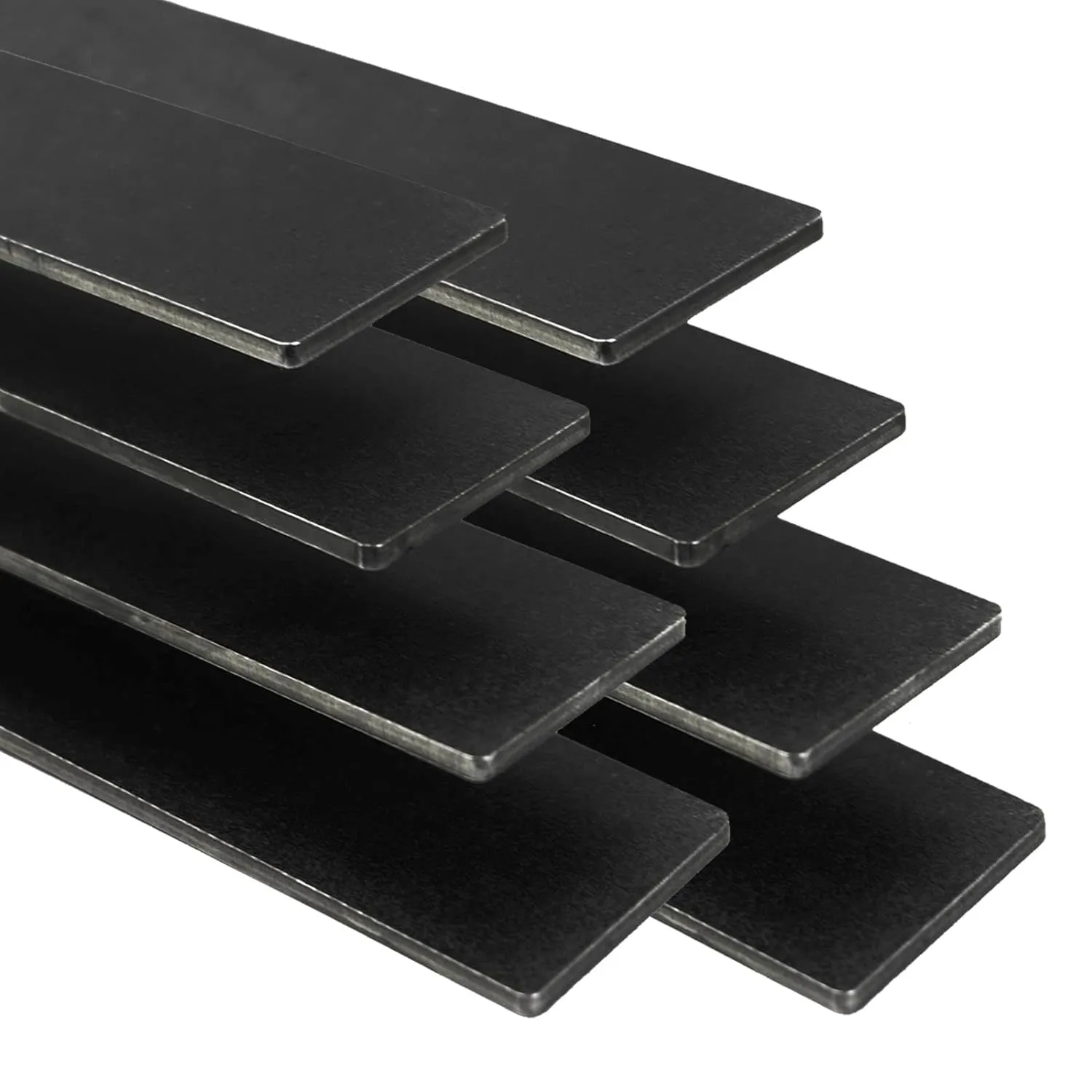 1095 Steel Flat Stock Steel Bar High Carbon Knife Blanks (8pcs, 12"x1.5"x0.12") 1095 Knife Making Supplies Steel Forging Blacksmithing Bladesmithing