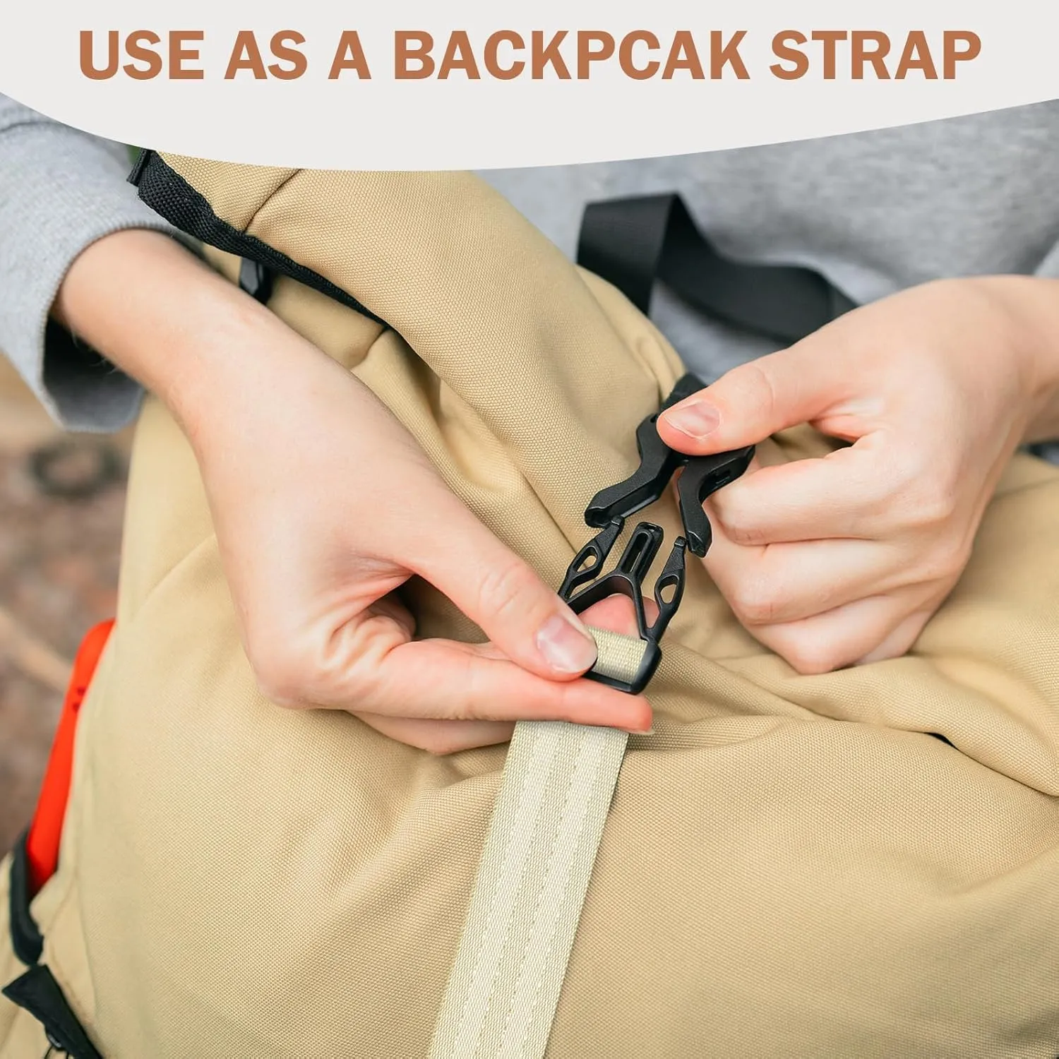2 Rolls 98 Yards Nylon Webbing Strap 1 Inch Heavy Duty Webbing Roll Flat Climbing Webbing for Indoor Outdoor Gear Crafting DIY Repairing Belt Camping Hiking Sports