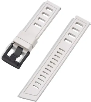 20mm 22mm Watch Strap Waterproof Quick Release Fluororubber Watchbands Fit for Each Brand Diving Watches