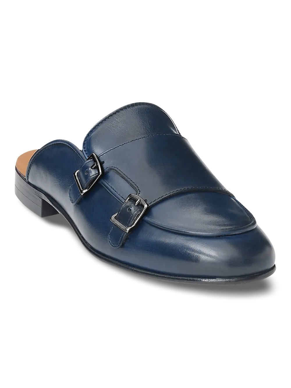 Adrian Backless Loafer - Blue