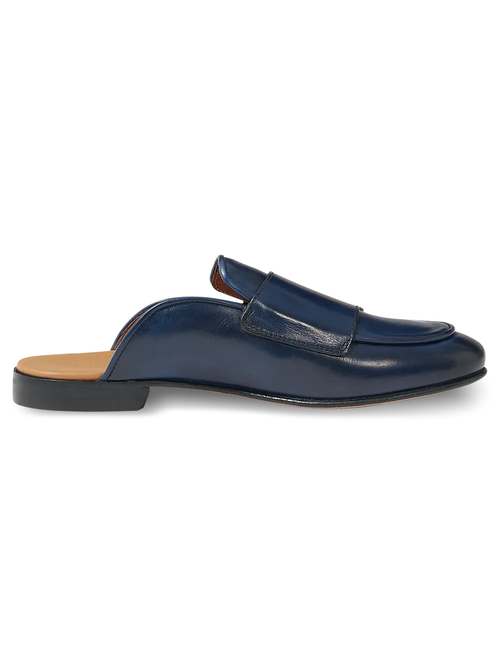 Adrian Backless Loafer - Blue
