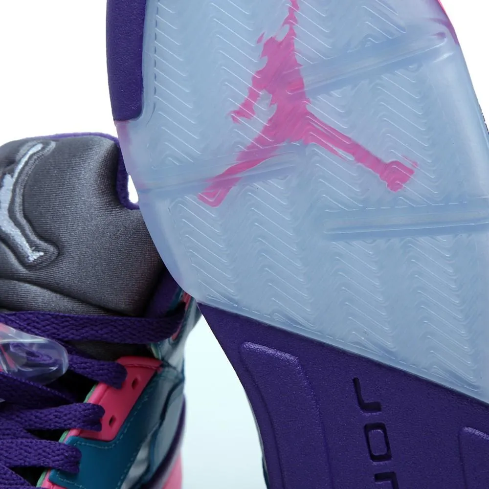 Air Jordan V Retro GS 'Tropical Teal & White'