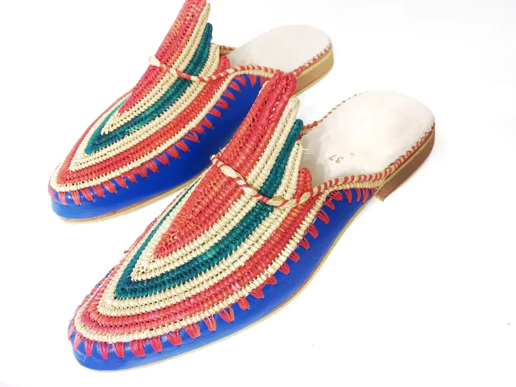 AKILA HANDWOVEN SLIPPERS