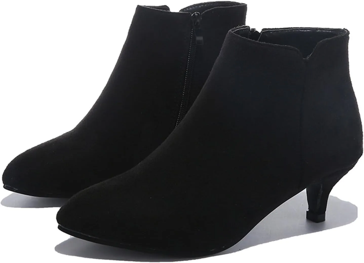 AMDBEL Booties for Women Dressy 2024 Boots Sexy High Heel Ponited Toe Suede Stiletto Boots Ladies Dressy Booties