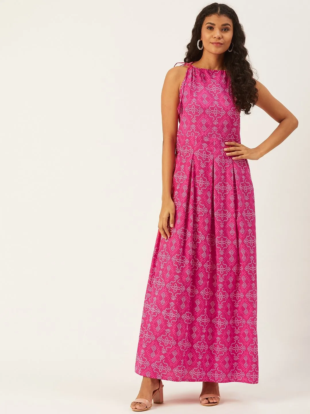 Bandhini In Pink