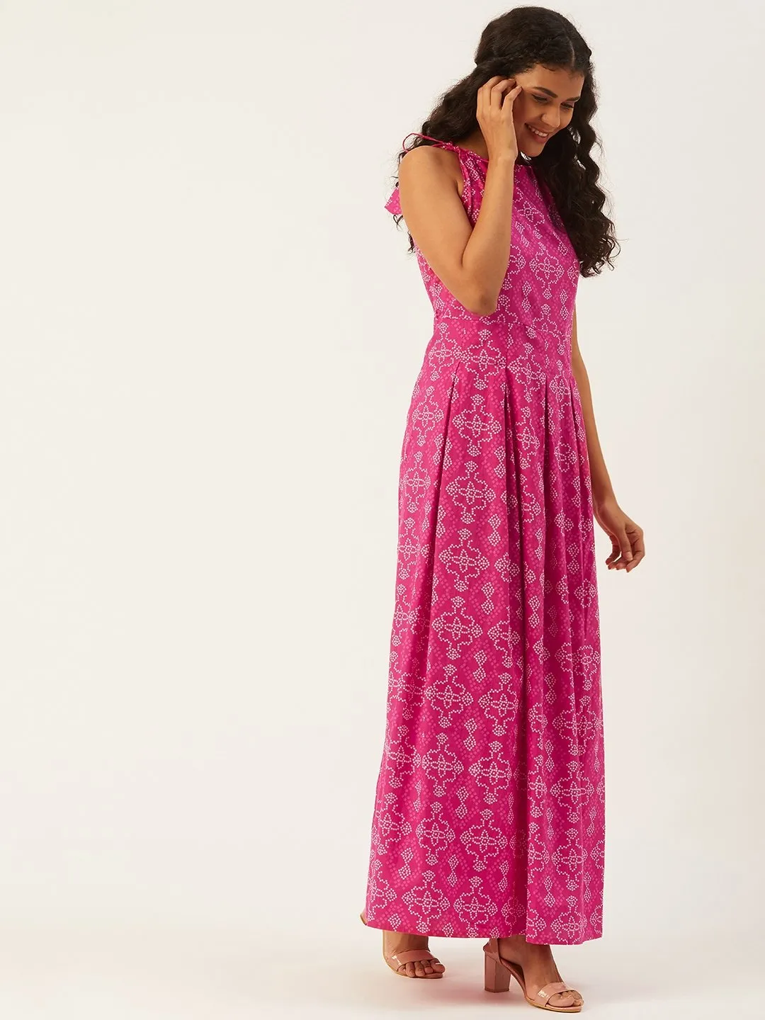 Bandhini In Pink