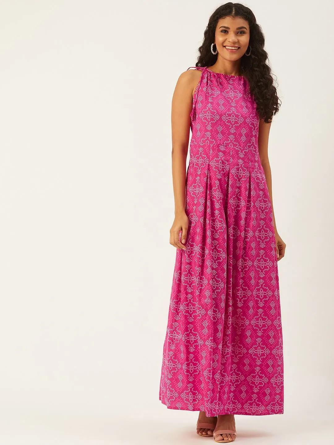 Bandhini In Pink