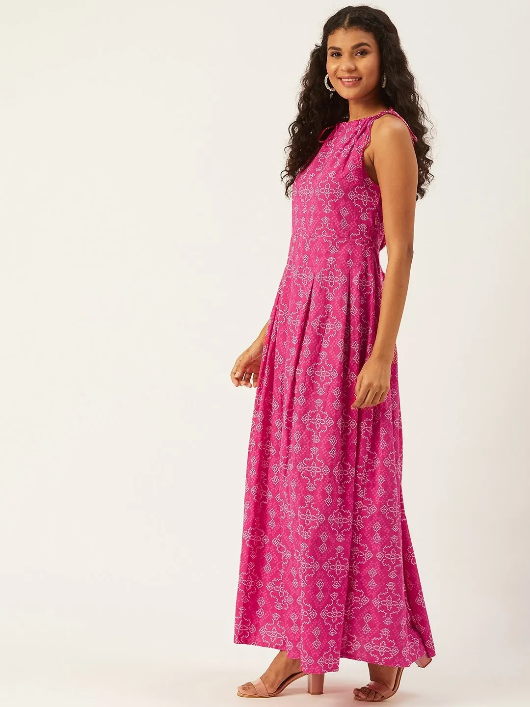 Bandhini In Pink