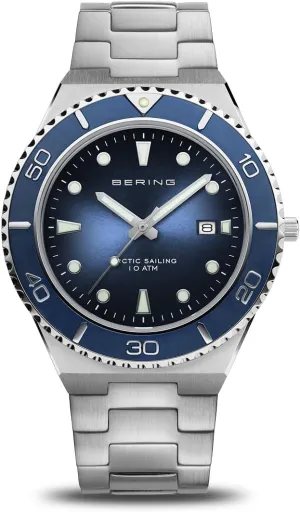 BERING Men's Watch Quartz Movement - Classic Collection with Stainless Steel and Sapphire Crystal 18940-XXX
