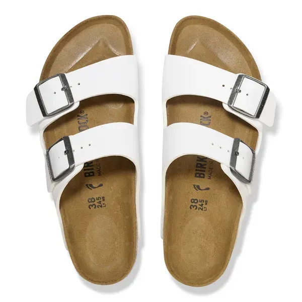 BIRKENSTOCK - ARIZONA-DOUBLE STRAP MULE - WHITE