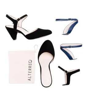 Black Suede Mule Starter Kit