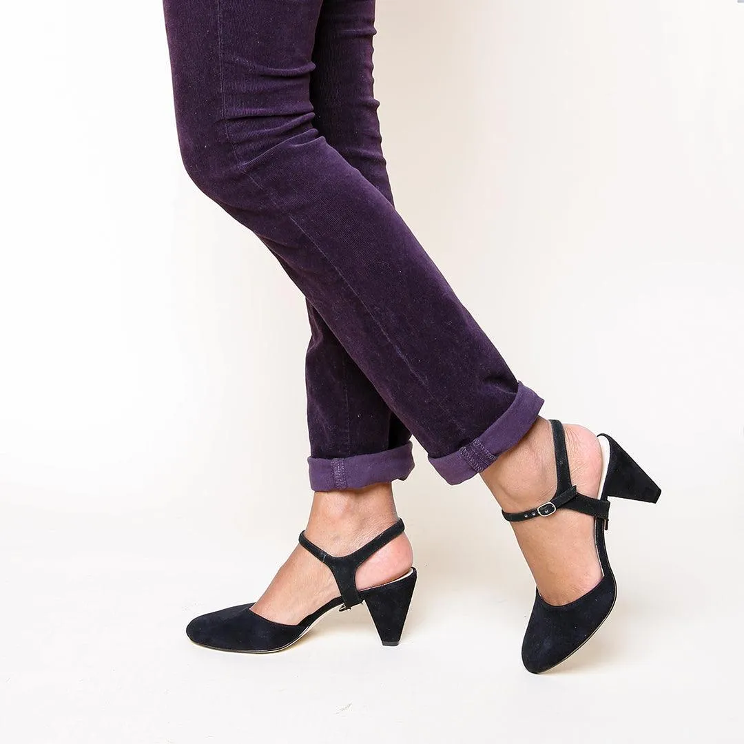 Black Suede Mule Starter Kit
