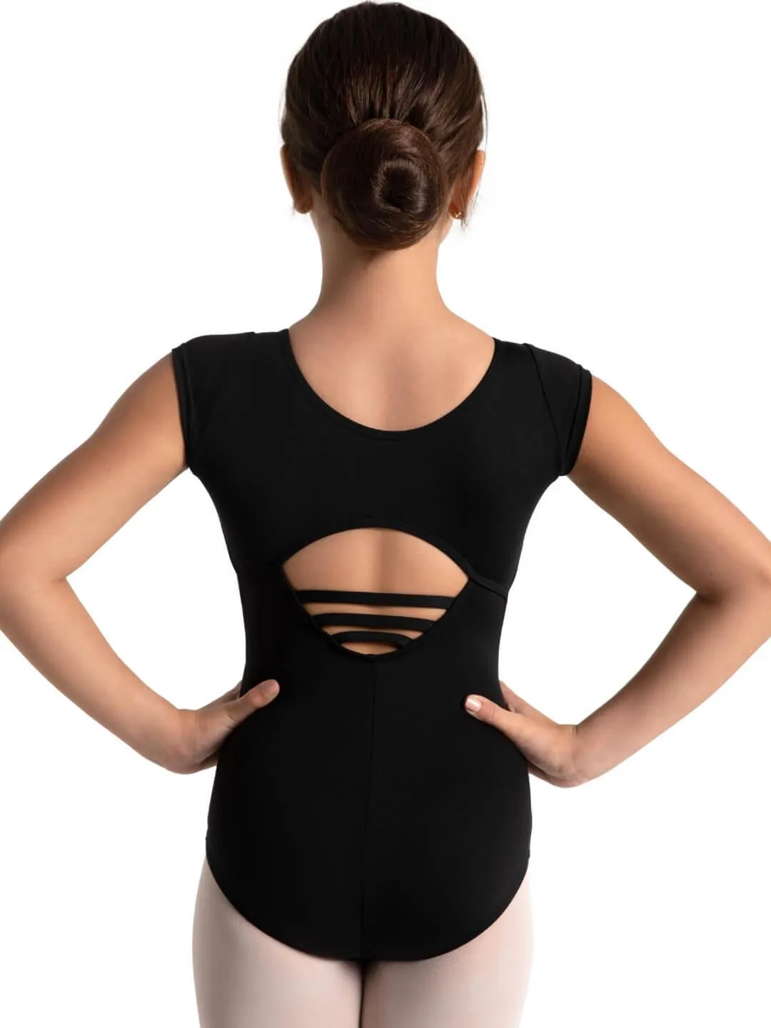 Capezio - Studio Collection High Neck Cap Sleeve Leotard - Girls - SE1024C
