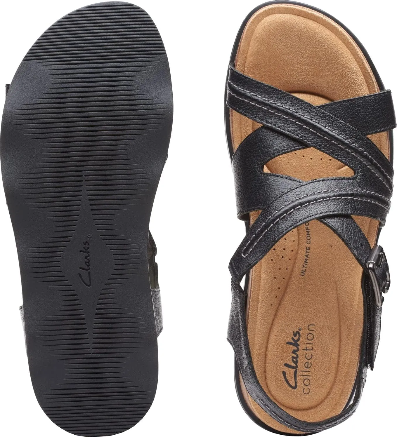 Clarks Women's Brynn Ave Flat Sandal