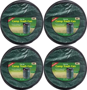 Coghlan's Pop-Up Trash Can, 4 Pack