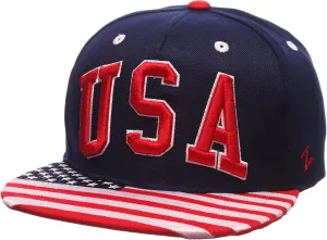 Country Flag Adjustable Soccer Superstar Snapback Cap - Flat Bill Baseball Hat