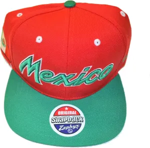 Country Flag Adjustable Soccer Superstar Snapback Cap - Flat Bill Baseball Hat