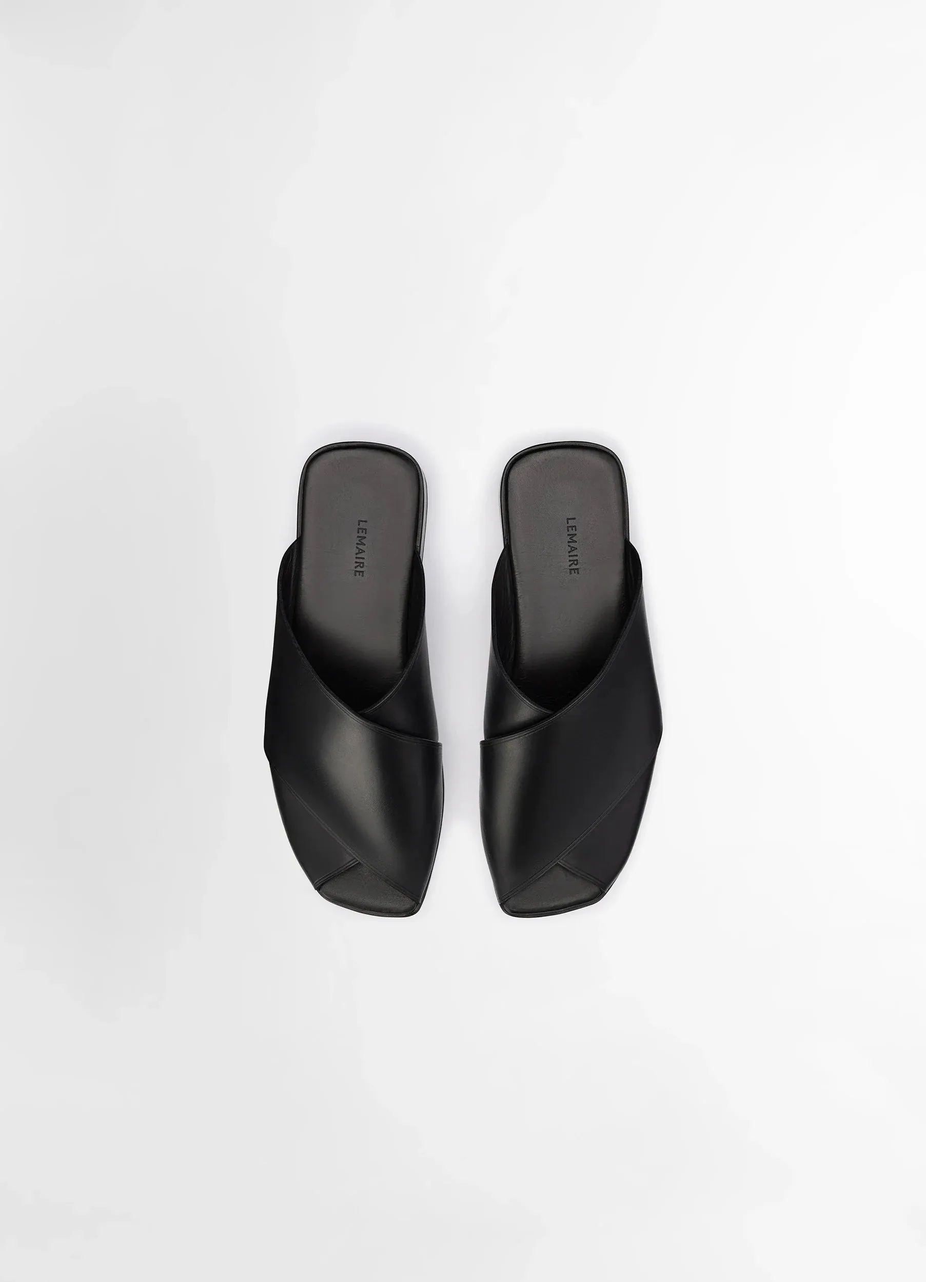 CROSS FLAT SANDALS