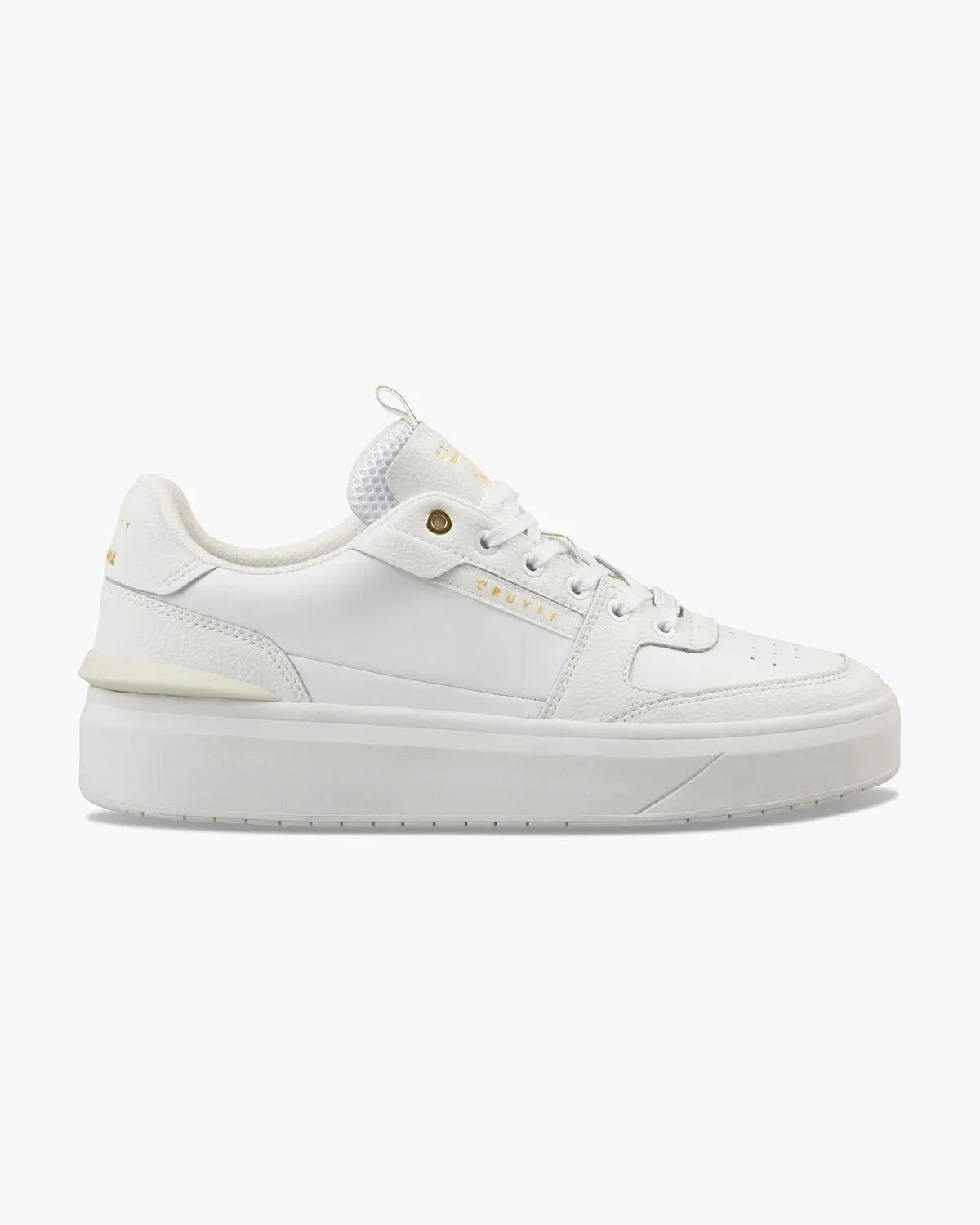 Cruyff Endorsed Tennis Leather Men's White Trainers