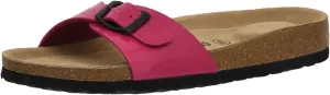 CUSHIONAIRE Women's Luca Cork footbed Sandal with  Comfort