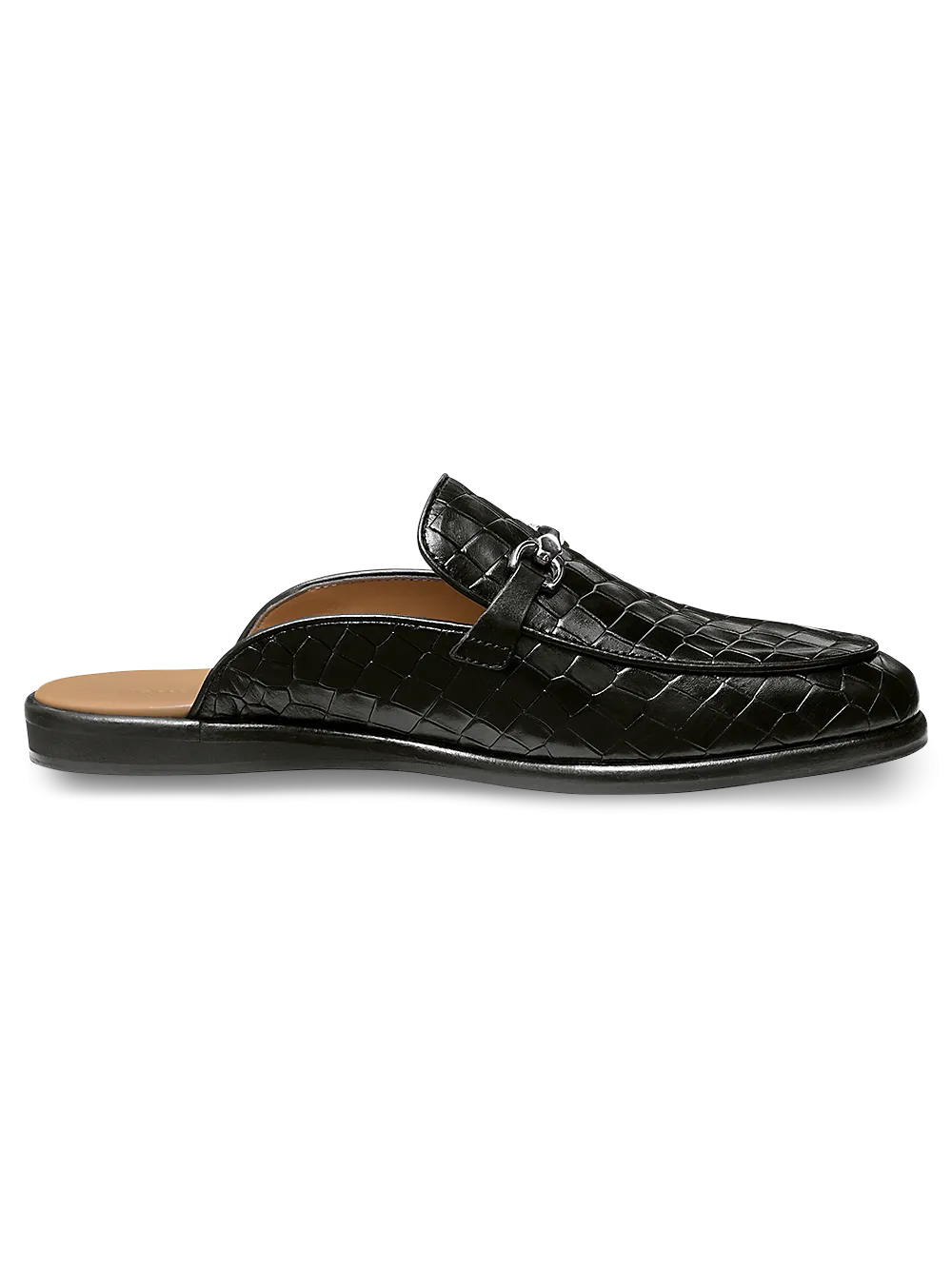 Darren Backless Loafer - Black