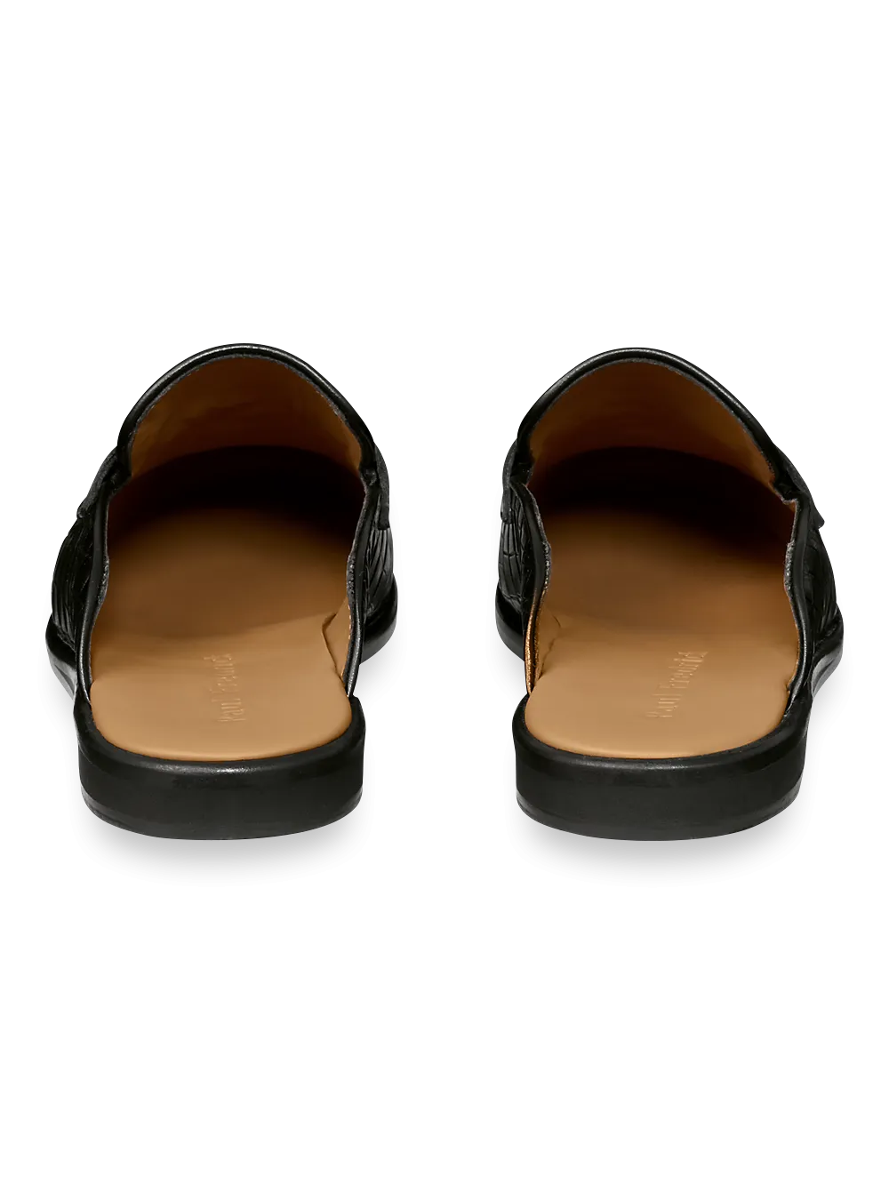 Darren Backless Loafer - Black
