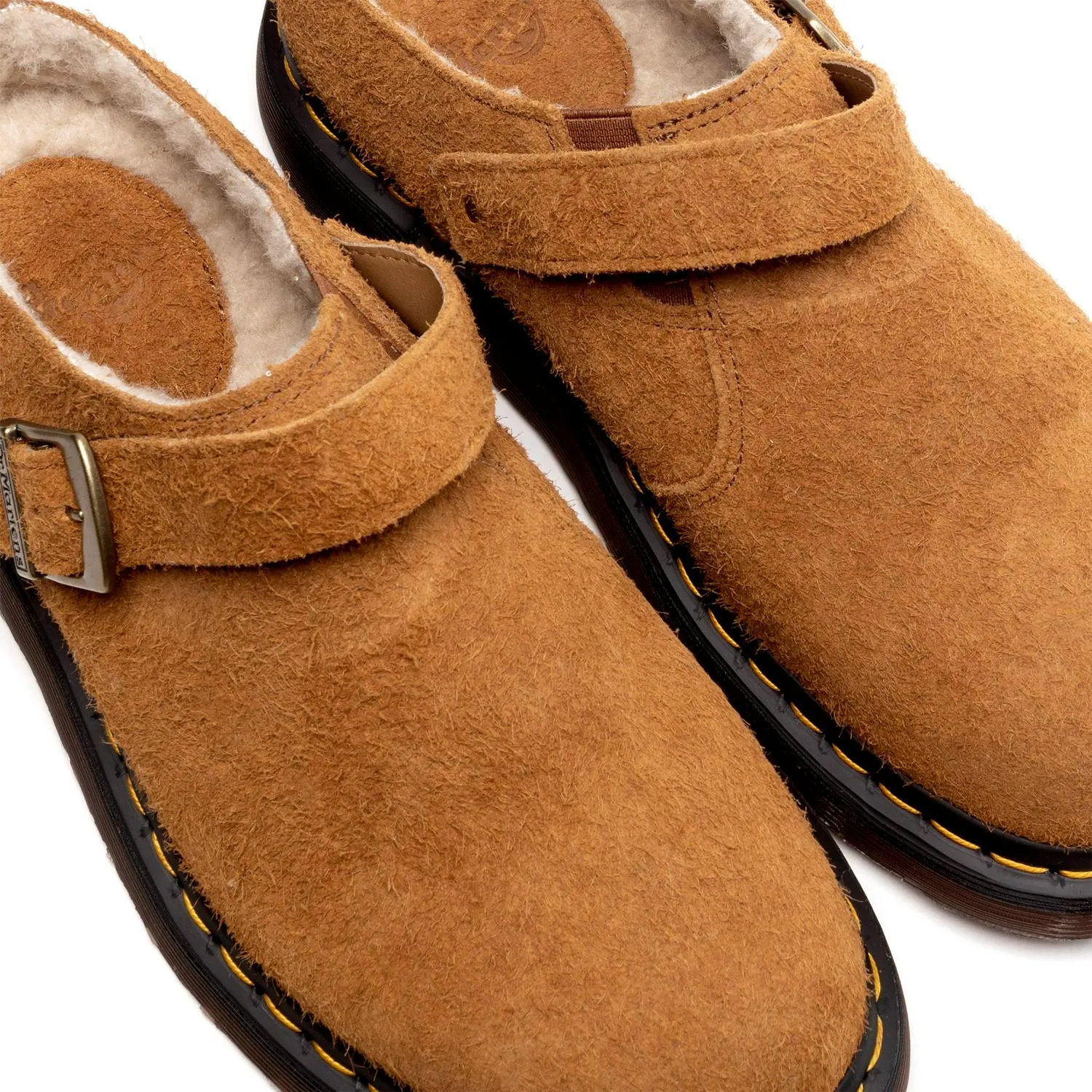 Dr. Martens ISHAM Dark Suede Pecan Brown 30901363 Sandal
