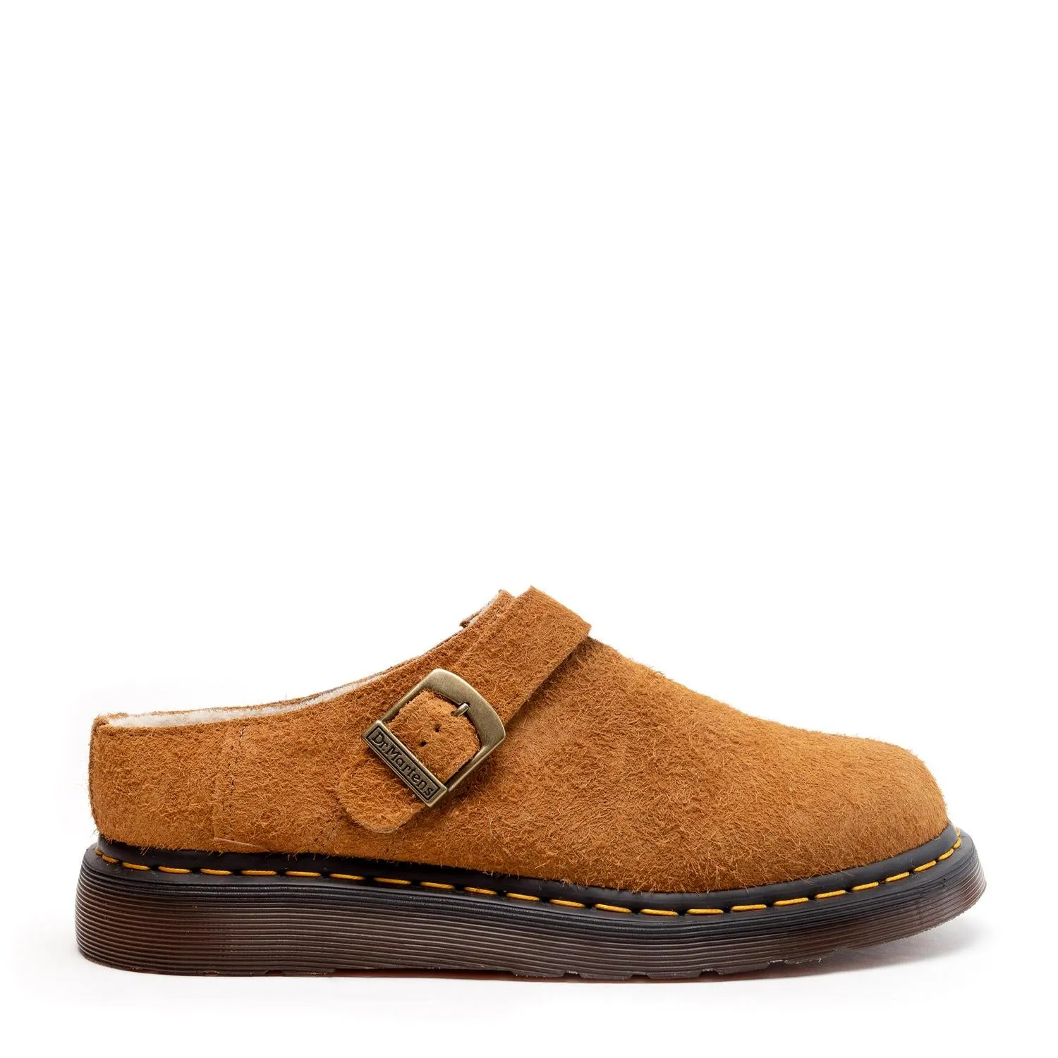 Dr. Martens ISHAM Dark Suede Pecan Brown 30901363 Sandal