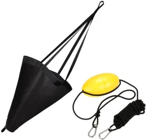 Drift Sock Sea Anchor Drogue with 30ft Kayak Tow Rope Line Buoy Ball Float Leash Sea Brake System for Marine Boat/Yacht/Jet Ski/Inflatable/Power Boat/Sail Boat