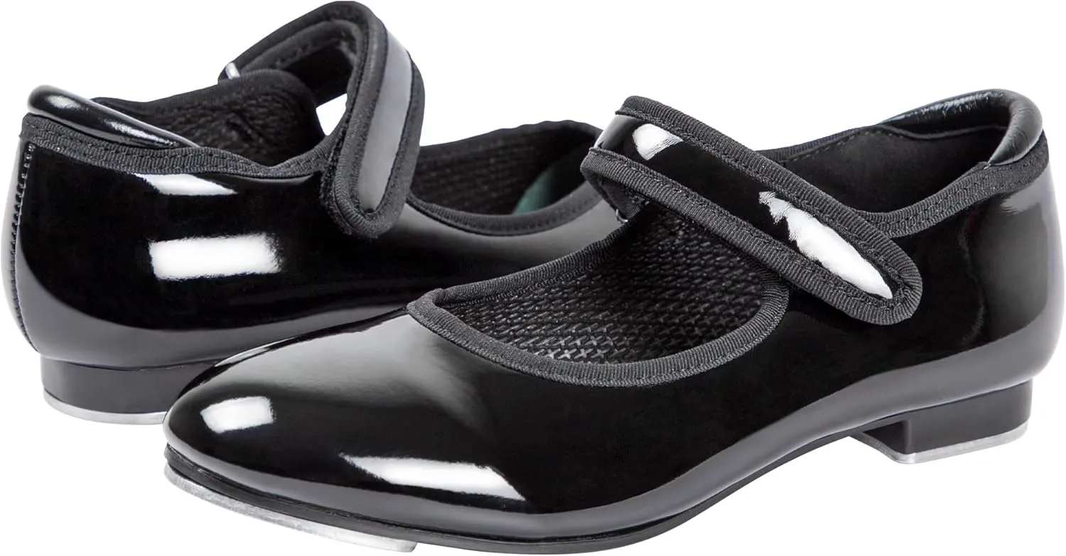 Dynadans Unisex-Child Adjustable Strap Tap Shoe Mary Jane Flat