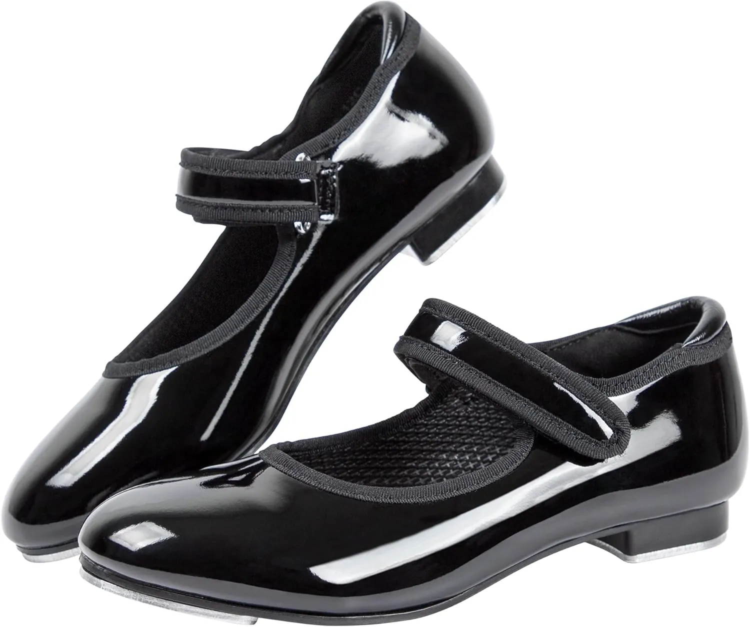 Dynadans Unisex-Child Adjustable Strap Tap Shoe Mary Jane Flat