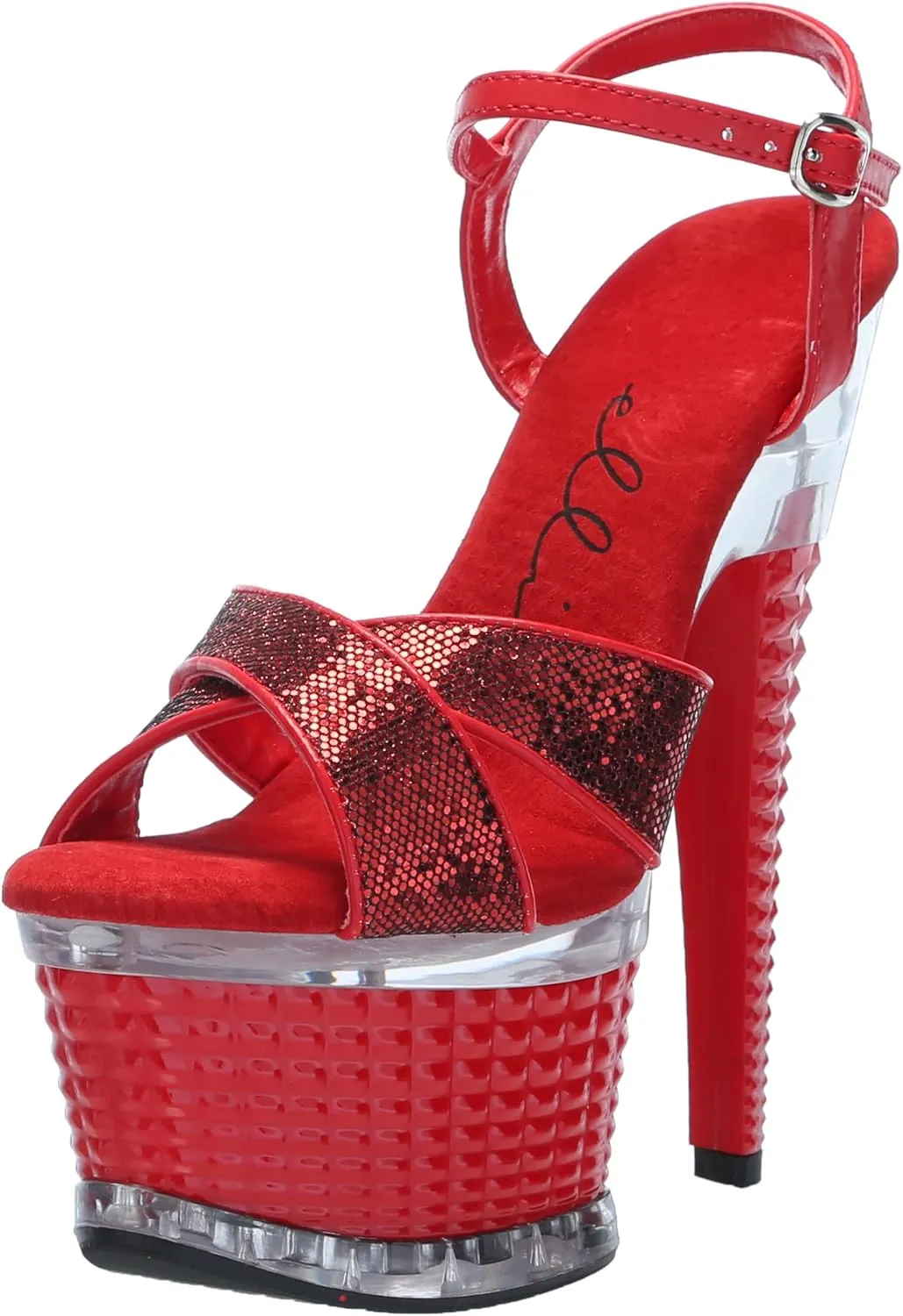 Ellie Shoes Women's 649-Disco Platform Sandal