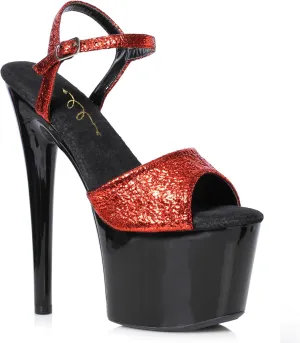 Ellie Shoes Women's 709-VITAL-RED-12 Heeled Sandal, 12