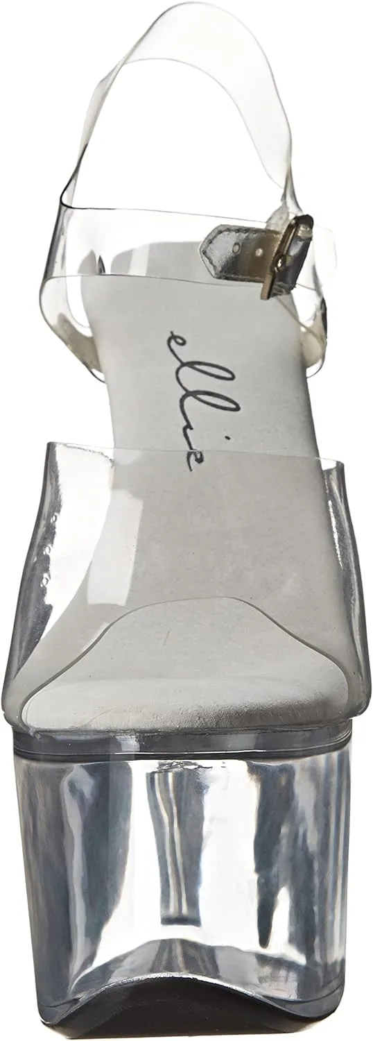 Ellie Shoes Women's 711 Flirt Platform Sandal