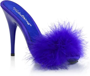 Fabulicious Women's Poise-501F Marabou Slipper