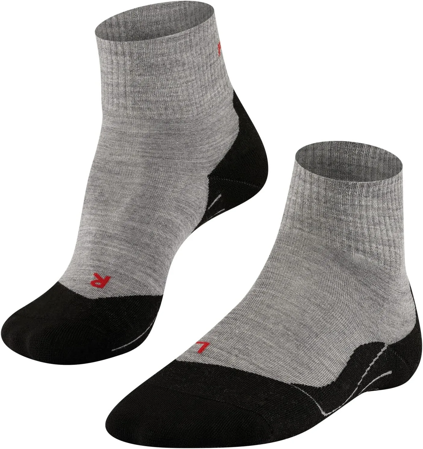 FALKE Men's TK5 Wander Short Hiking Socks, Lightweight Quarter, 1 Pair