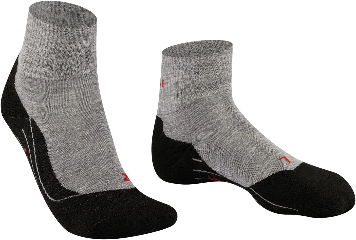 FALKE Men's TK5 Wander Short Hiking Socks, Lightweight Quarter, 1 Pair