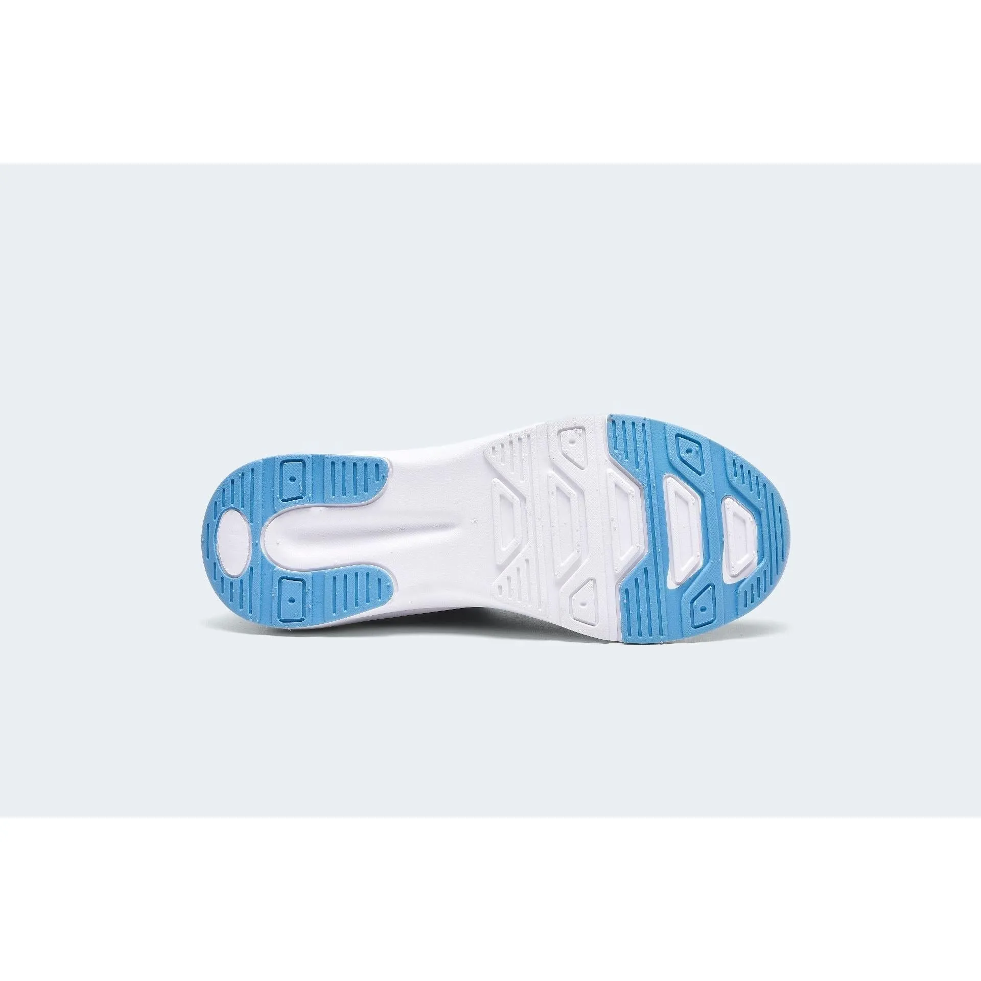 Finily Martina Womens Lace-up Trainer with Two-Tone Outsole - Blue
