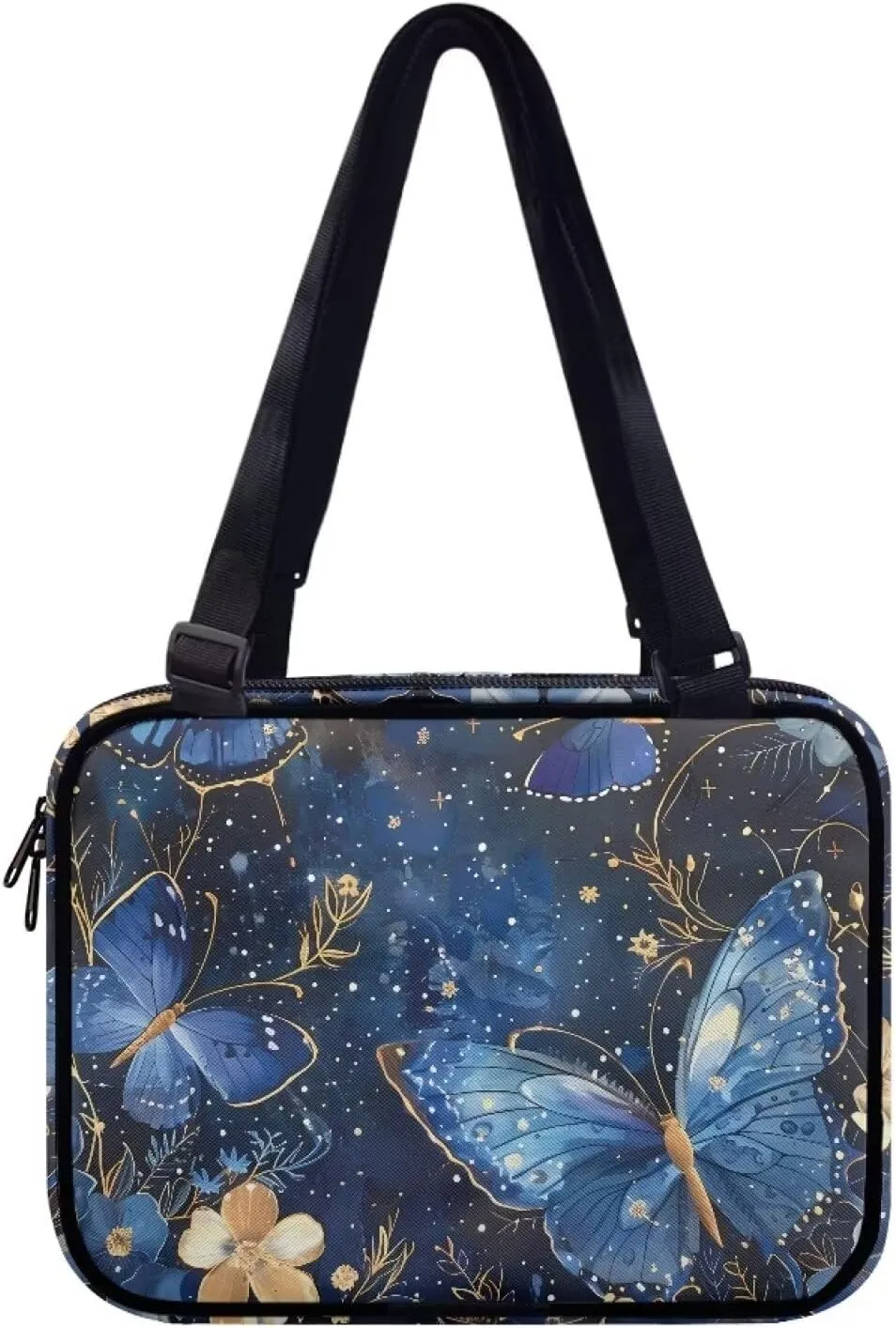 Flashideas Bible Covers for Women Study Bag Bible with Adjustable Shoulder Strap Zippered Bible Bag