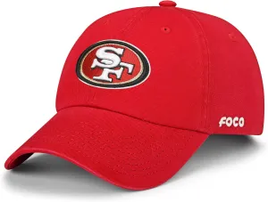 FOCO Men's NFL Team Logo Casual Hat Caps