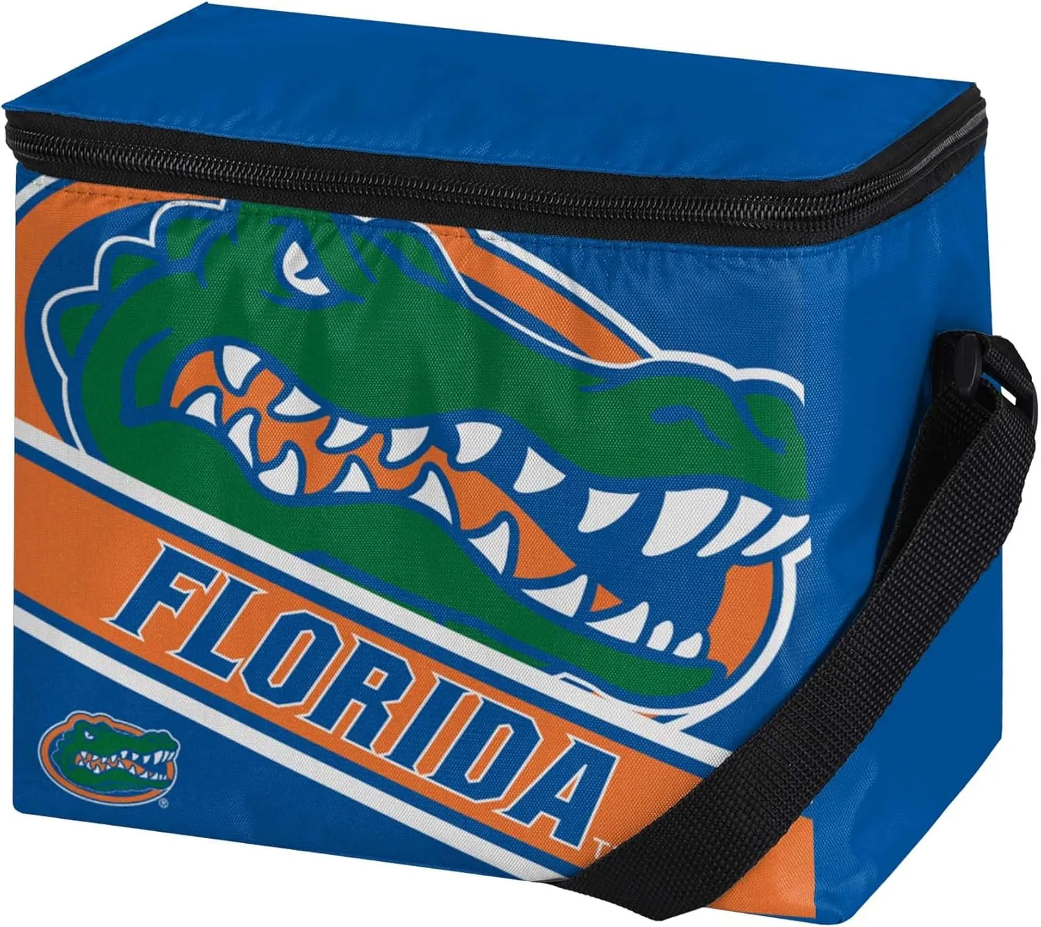 FOCO NFL Big Logo Stripe 6-Pack Cooler