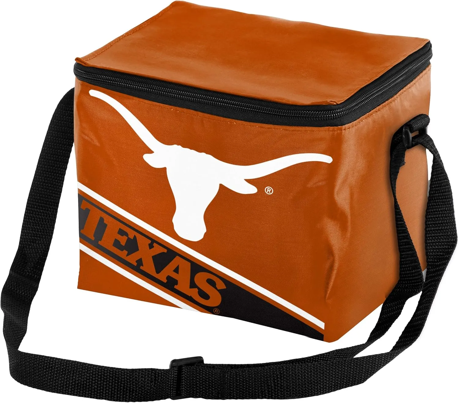 FOCO NFL Big Logo Stripe 6-Pack Cooler