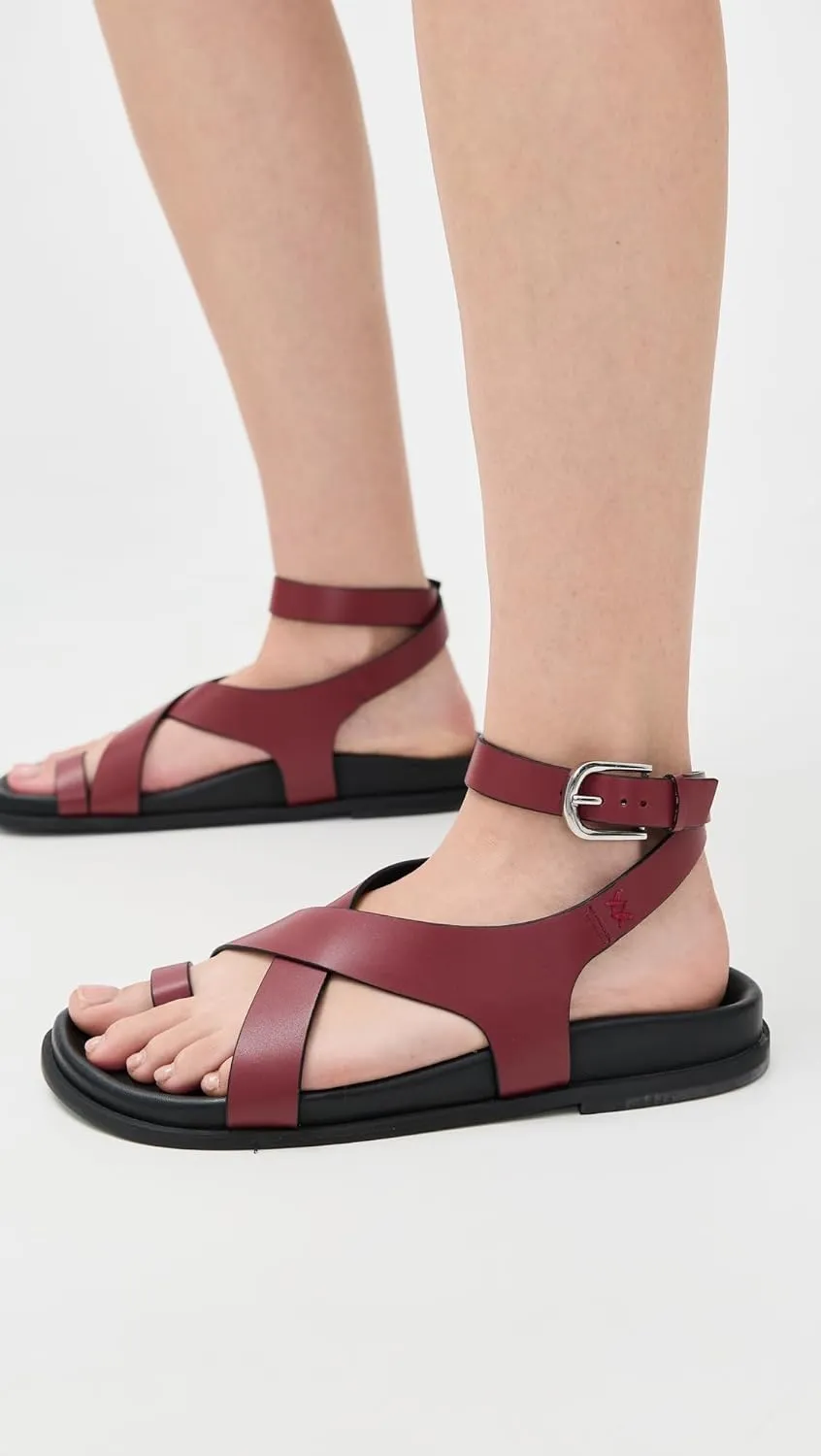 Free People Women's Anya Crisscross Footbed Sandals