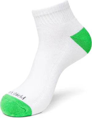 Golf & Sport Ankle Sock - Athletic Socks with Built-In Insect Protection & Footbed Cushioning for Men & Women