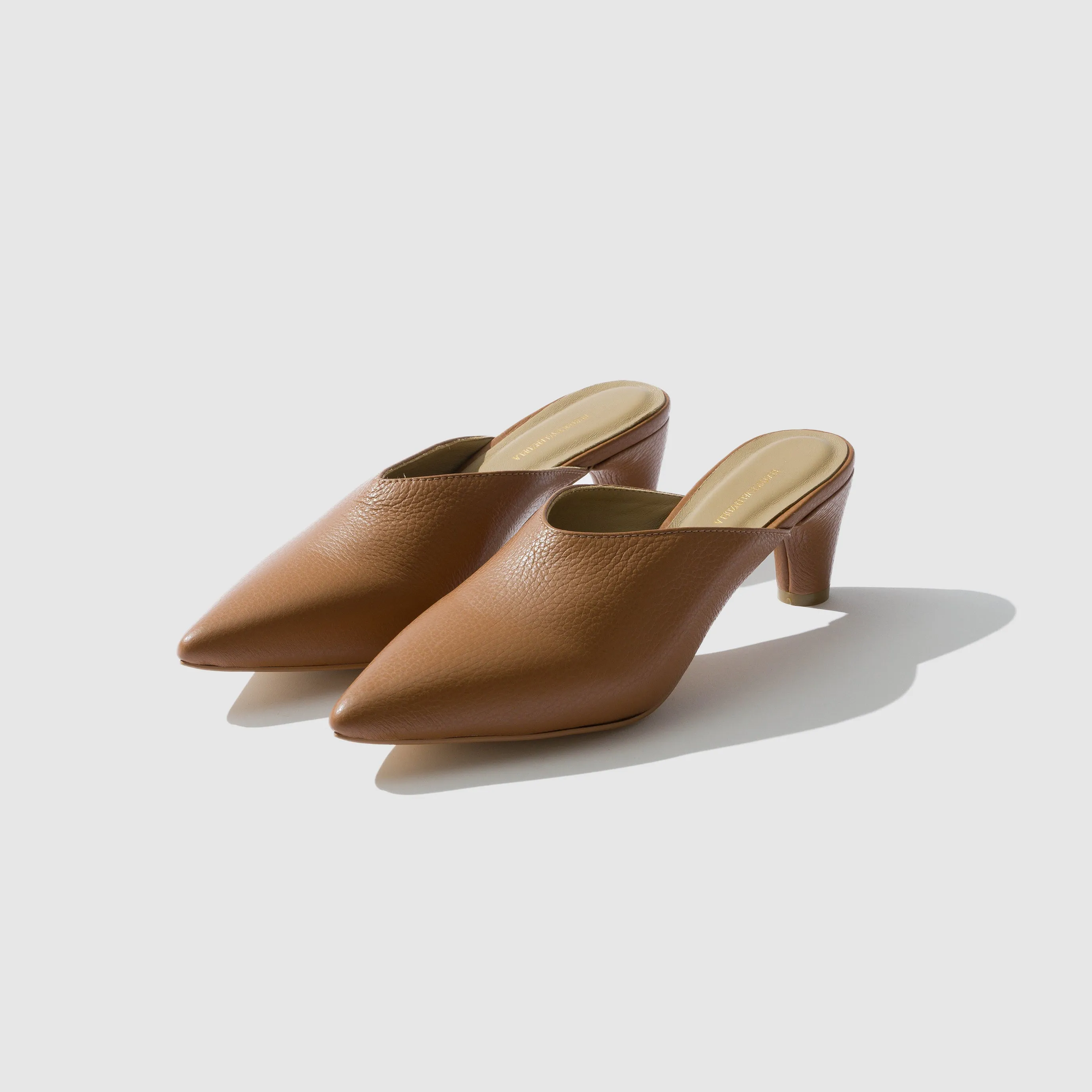 HEELED BABOUCHE MULE