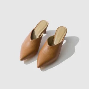 HEELED BABOUCHE MULE