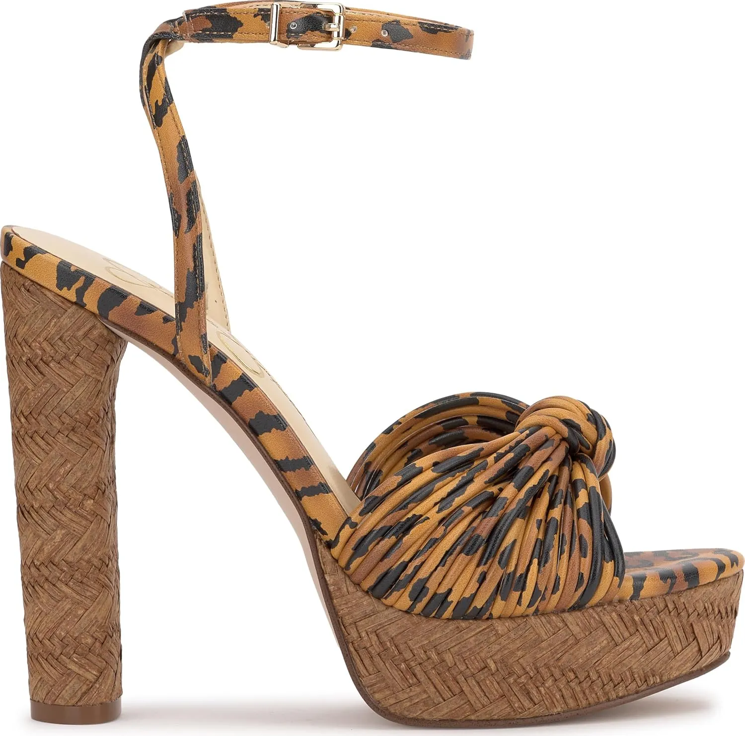 Jessica Simpson Womens Block Heel Ankle Strap