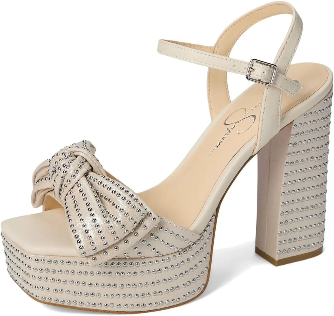 Jessica Simpson Women's Lollien Bow Platform Sandals Heeled