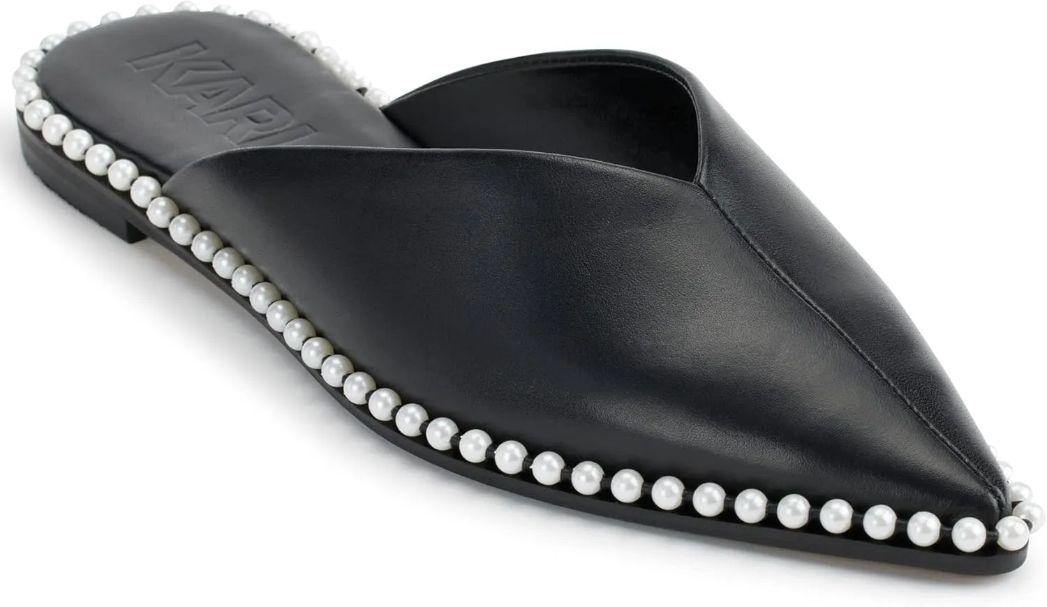 KARL LAGERFELD womens Vyra Flat Mule
