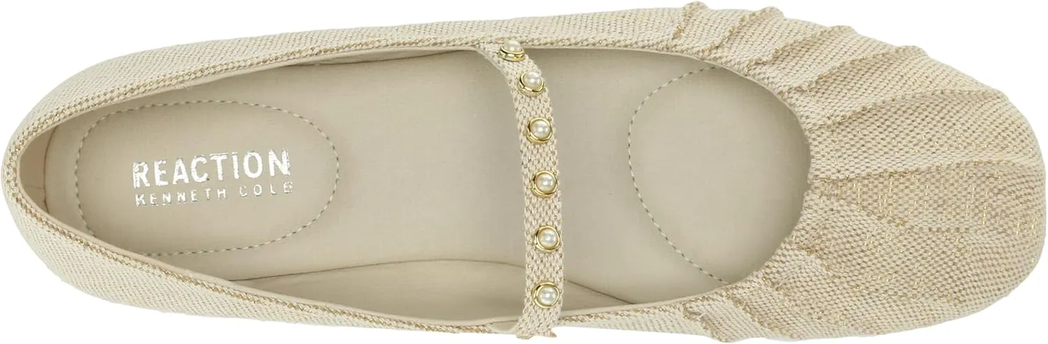 Kenneth Cole REACTION Women's Eimar Pearl Mary Jane Flat
